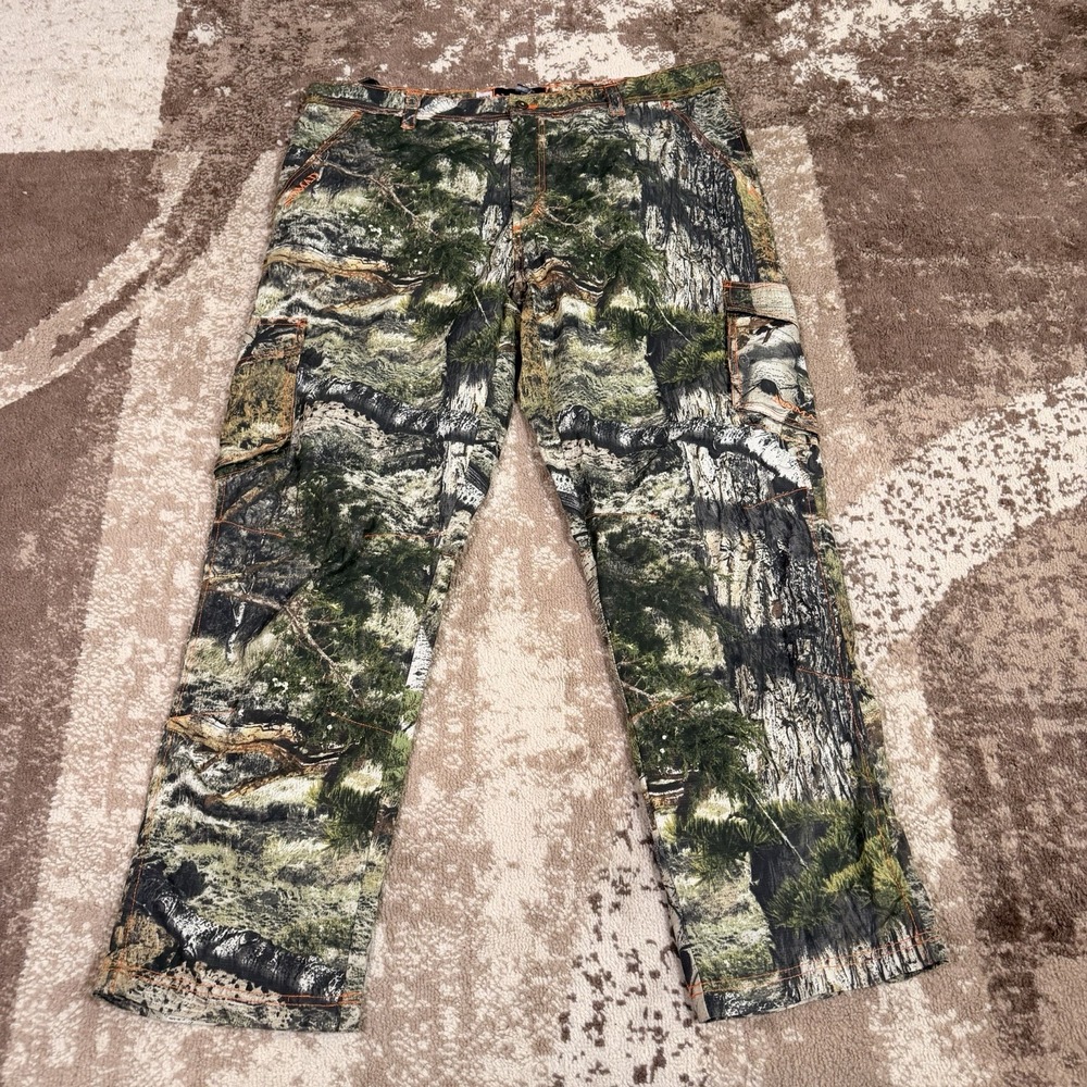Nomad Pants Mens 3XL Multicolor Camo Cargo Hunting‎ Adjustable Waist Tree